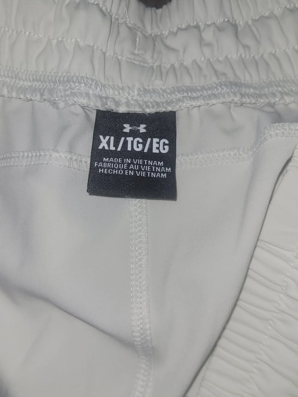 Under Armour White Men's Cargo Jogger Style Track Pants Size XL - Picture 3 of 4